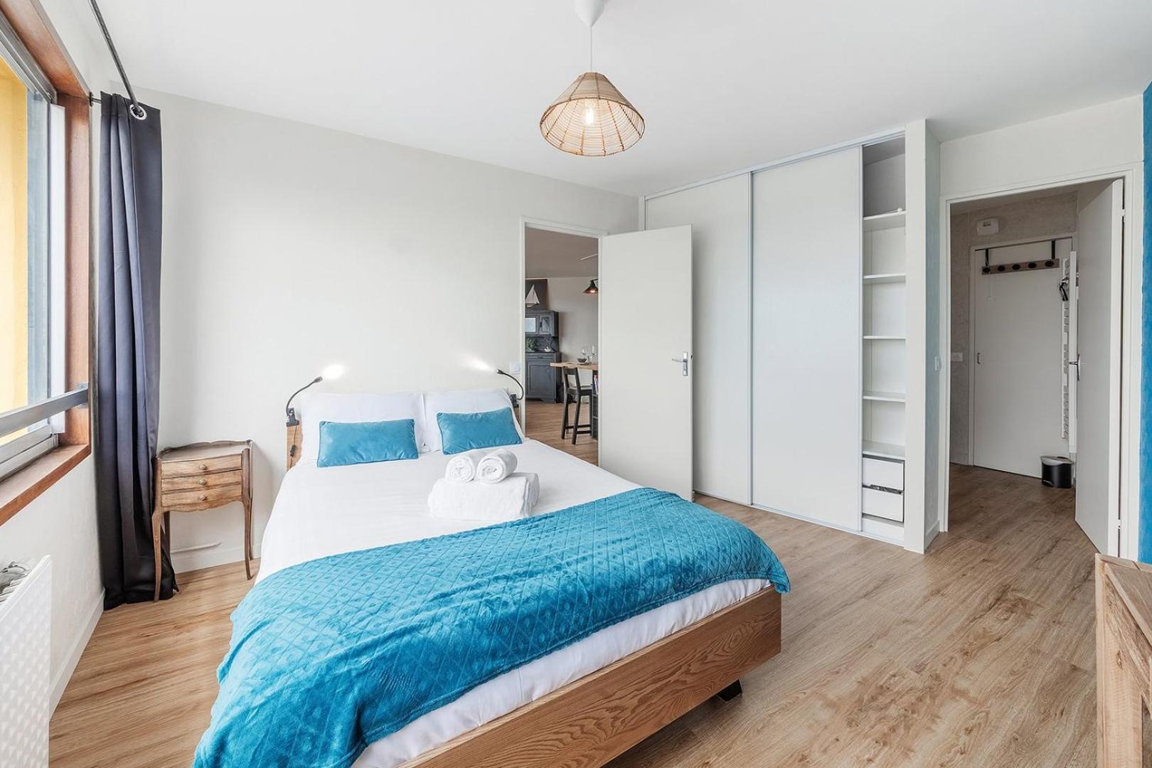 Bellevue, Appartement T2, Terrasse & Parking Рен Екстериор снимка