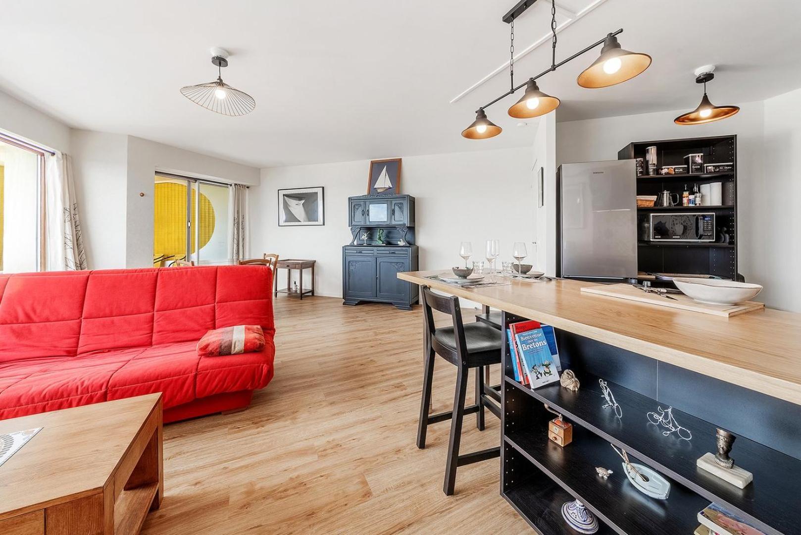 Bellevue, Appartement T2, Terrasse & Parking Рен Екстериор снимка
