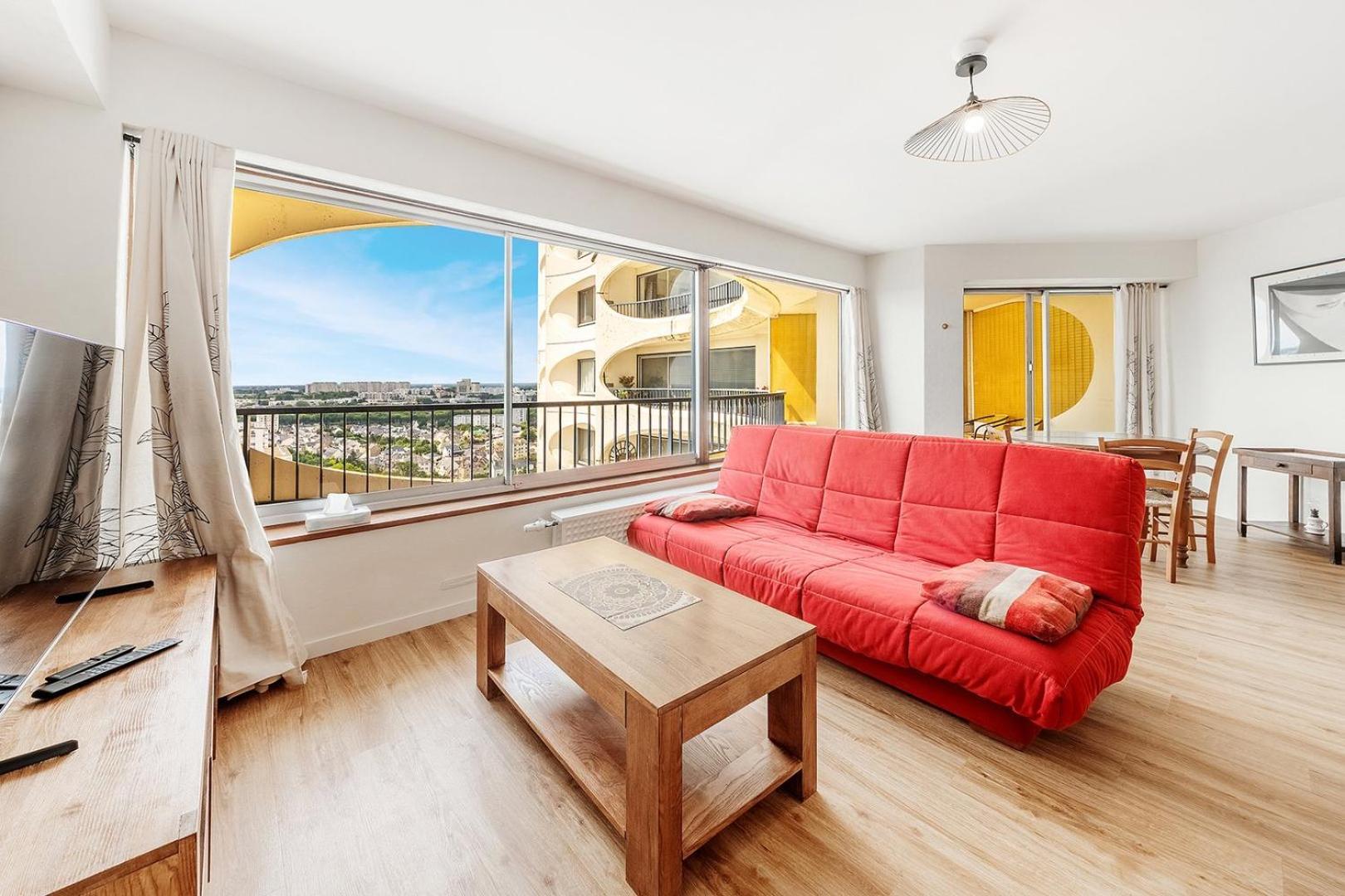 Bellevue, Appartement T2, Terrasse & Parking Рен Екстериор снимка